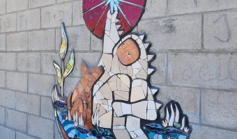 Repudio a la vandalización del mural en la Casa de las Infancias